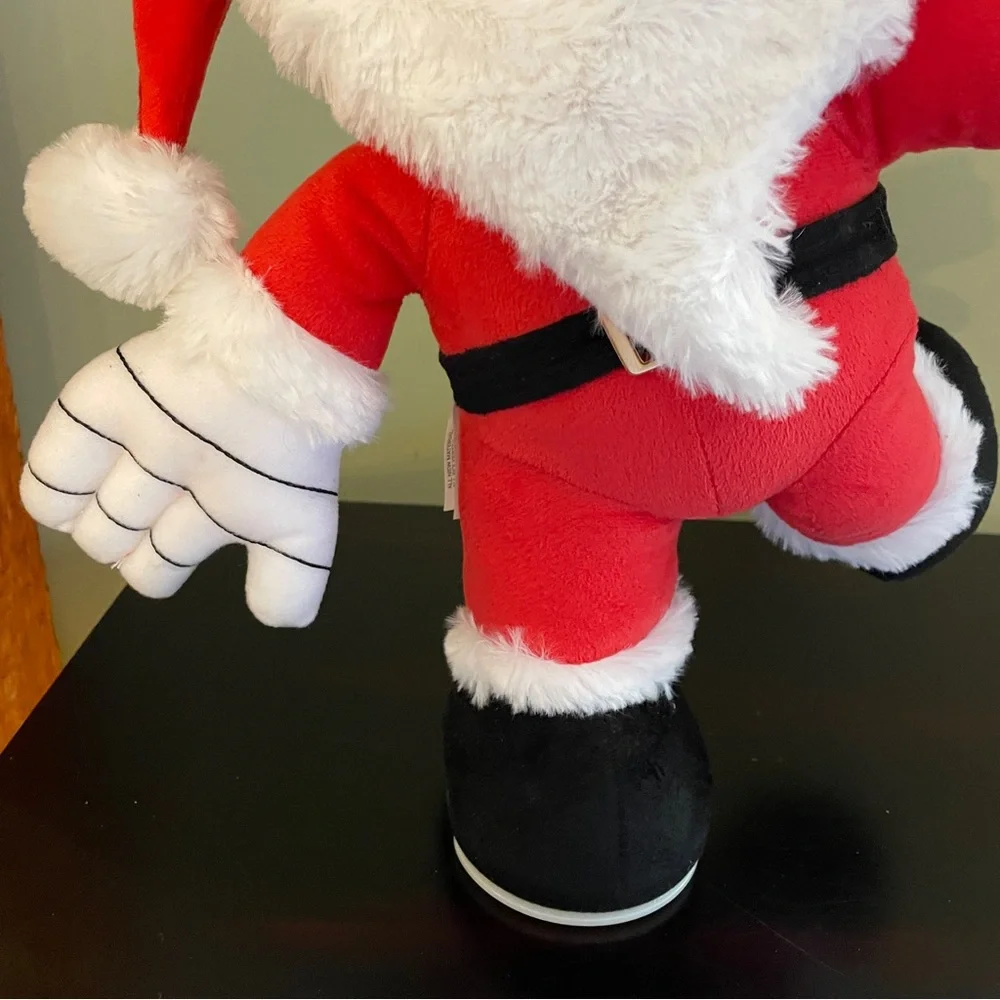NWT Nightmare Before Christmas ANIMATED MUSICAL Jack Skellington Santa SEE VIDEO